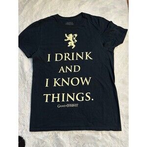 Game of Thrones I Drink and I Know Things T-Shirt for Men